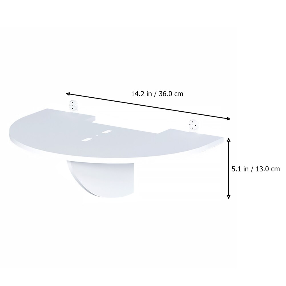 Punch-free Projector Storage Shelf Home Wall Storage Hanging Stand for Projector