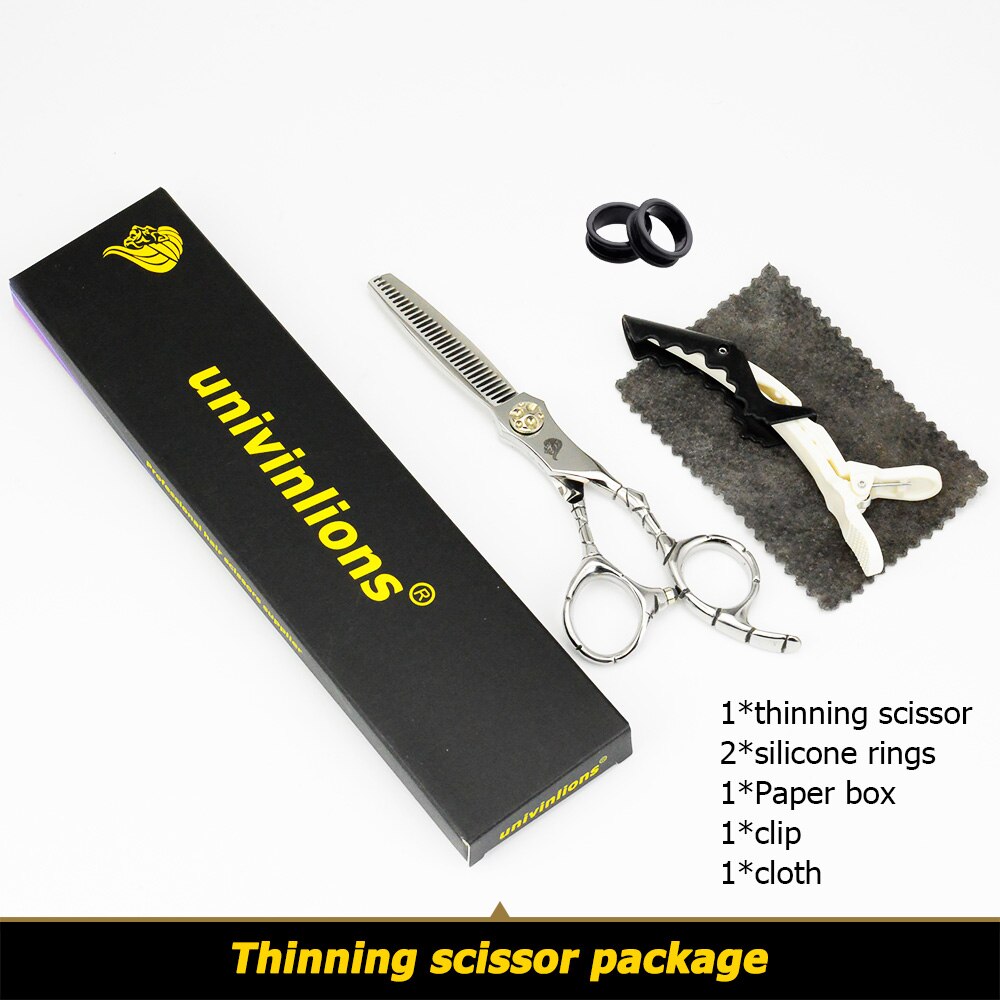 univinlions 6" japan hair salon scissors hairdressing shears tijeras peluqueria scissors hairdresser ciseaux barber shop haircut