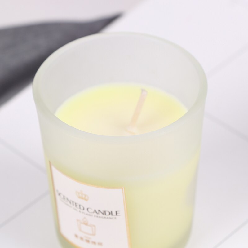 Geurkaarsen Citroen Lavendel Rose Home Decoratie Bruiloft Kaarsen Ontspannen Soja Wax Aromatherapie