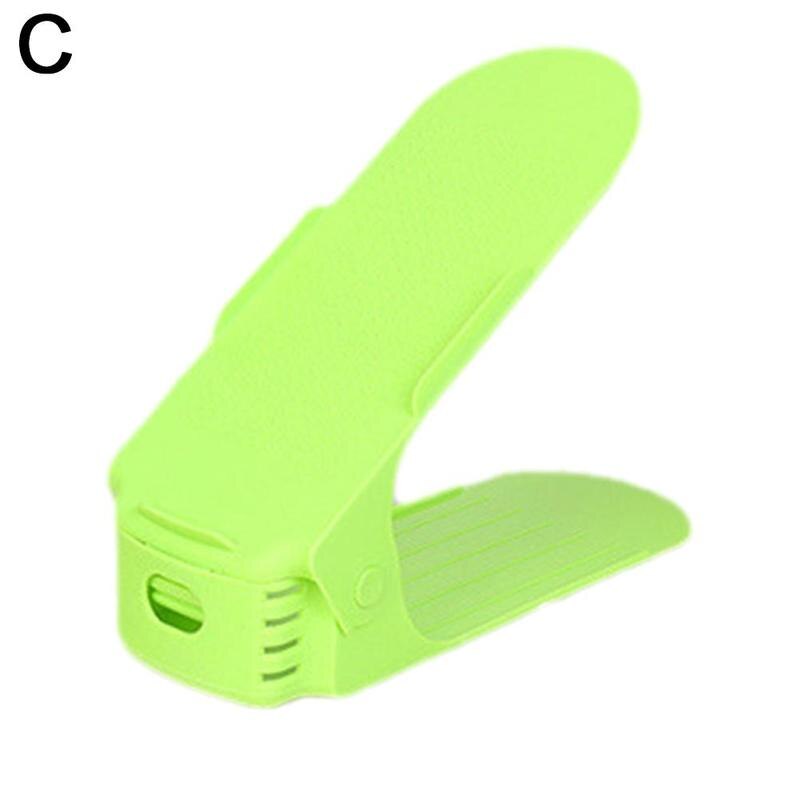 Adjustable Shoe Rack Three-speed Thickened Home Essential Product And High Shoe Storage Organization Rack Removable D8G5: C