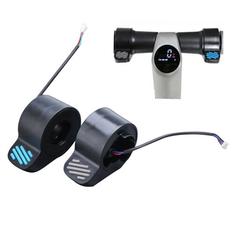 Ny-fingerknap gasbremse og headstock styr firmware sæt til ninebot  es1/es2/es3/es4 elektrisk scooter del