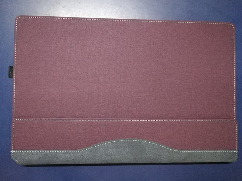 Funda de portátil para Hp Spectre x360 Convertible, funda de forro de 15,6 pulgadas, funda protectora de cuero PU de retales para Serie HP 15-eb: red wine