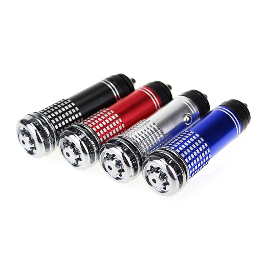 Mini Car Air Purifier 12V Mini Auto Car Fresh Air Anion Ionic Purifier Oxygen Bar Ozone Ionizer Cleaner Vehicle Air Freshener