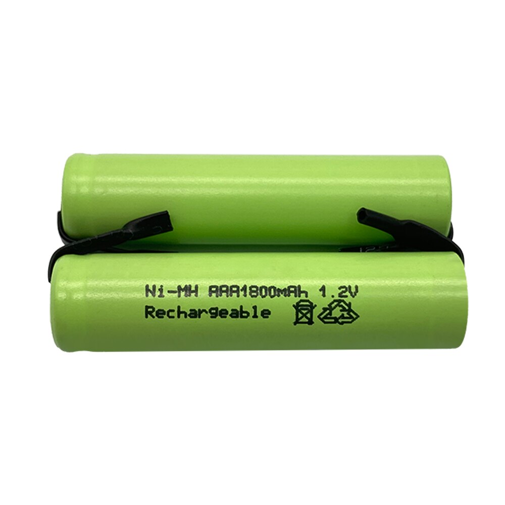 1,2 V AAA 1800 mAh 1,2 V Ni-Mh Akku 1,2 V Akku 3A Baterias