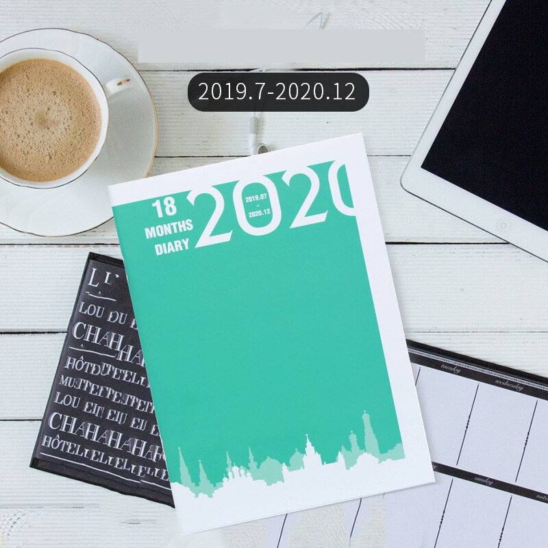 Schedule Daily Weekly Planner Notebook Agenda A5 B5 Meeting Record Notebook School Stationery Supplies