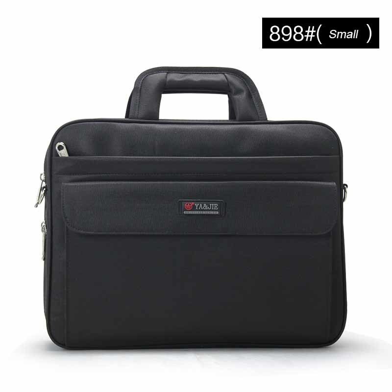 Business Man Aktetas Messenger Bag Mannen Oxford Laptop Handtassen Grote Capaciteit Waterdichte Notebook Tassen Sac Homme: 898 Small