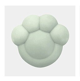 6 colores gato oso garra forma nevera ambientador Bambú de carbono activado desodorante refrigerador con ventosa: White