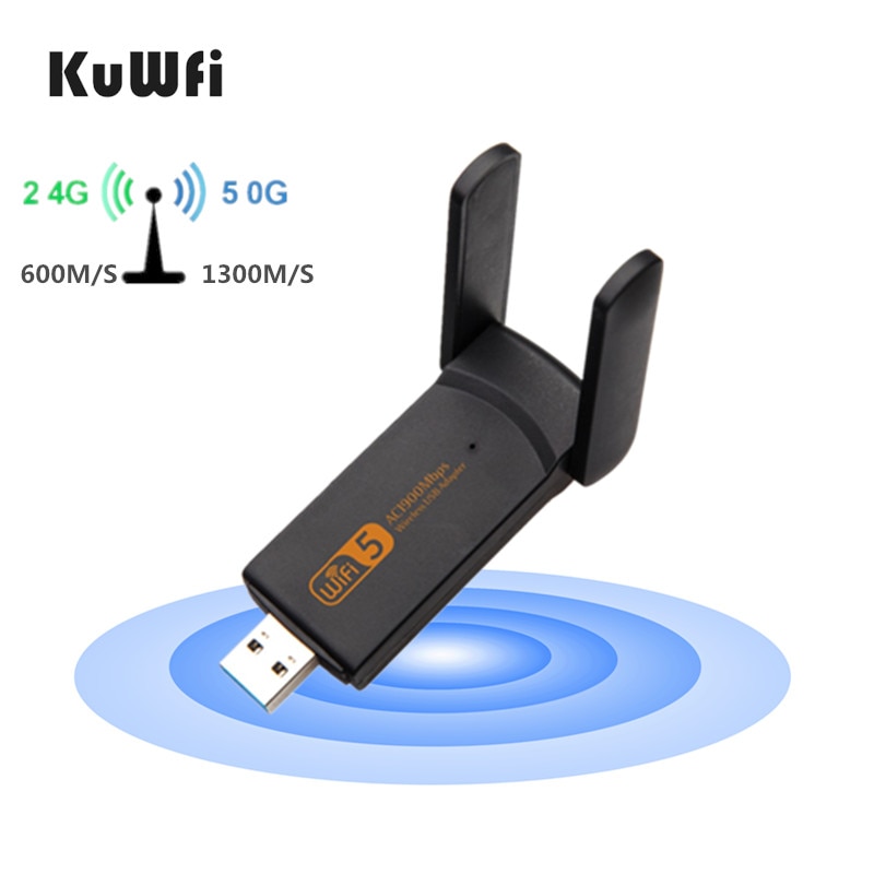 1900Mbps/1200Mbps USB WiFi Adapter 5GHZ USB3.0 WI-FI Adapter Dual Band Wifi Antenna Wireless Receiver for Desktop Laptop