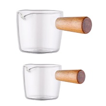 Hand-draw Sauce Dish Japanese Style Glass Sauce Vinegar Snack Plate Tableware Coffee Mini Milk Cup Kitchen Tableware