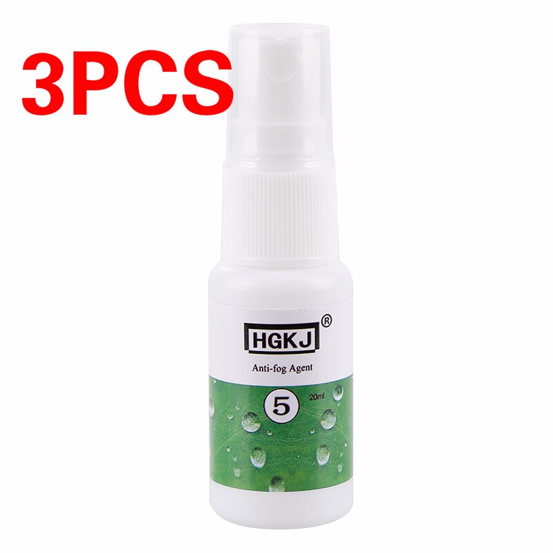 20Ml HGKJ-5-20ml Automotive Glas Antisluier Agent Bril Helm Defogging Middel Coating Anti-Fog Middel: 3pcs