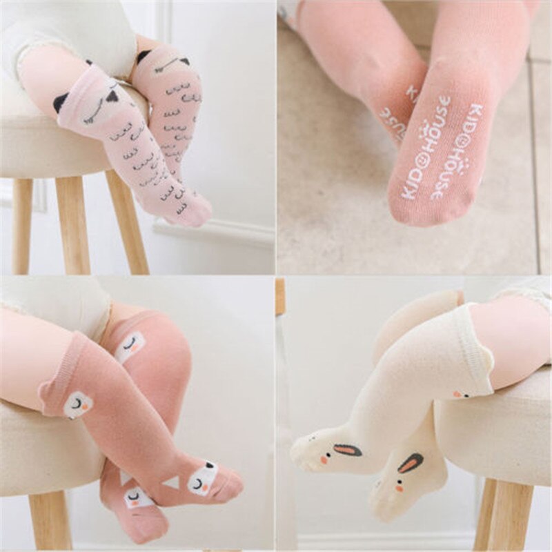 Kleinkind Baby Mädchen Kurze Socken Niedlichen Karikatur Ebene Socken Weiche Baumwolle Kniehohe Baby Junge Mädchen Socke Blumen- freundlicher Socken