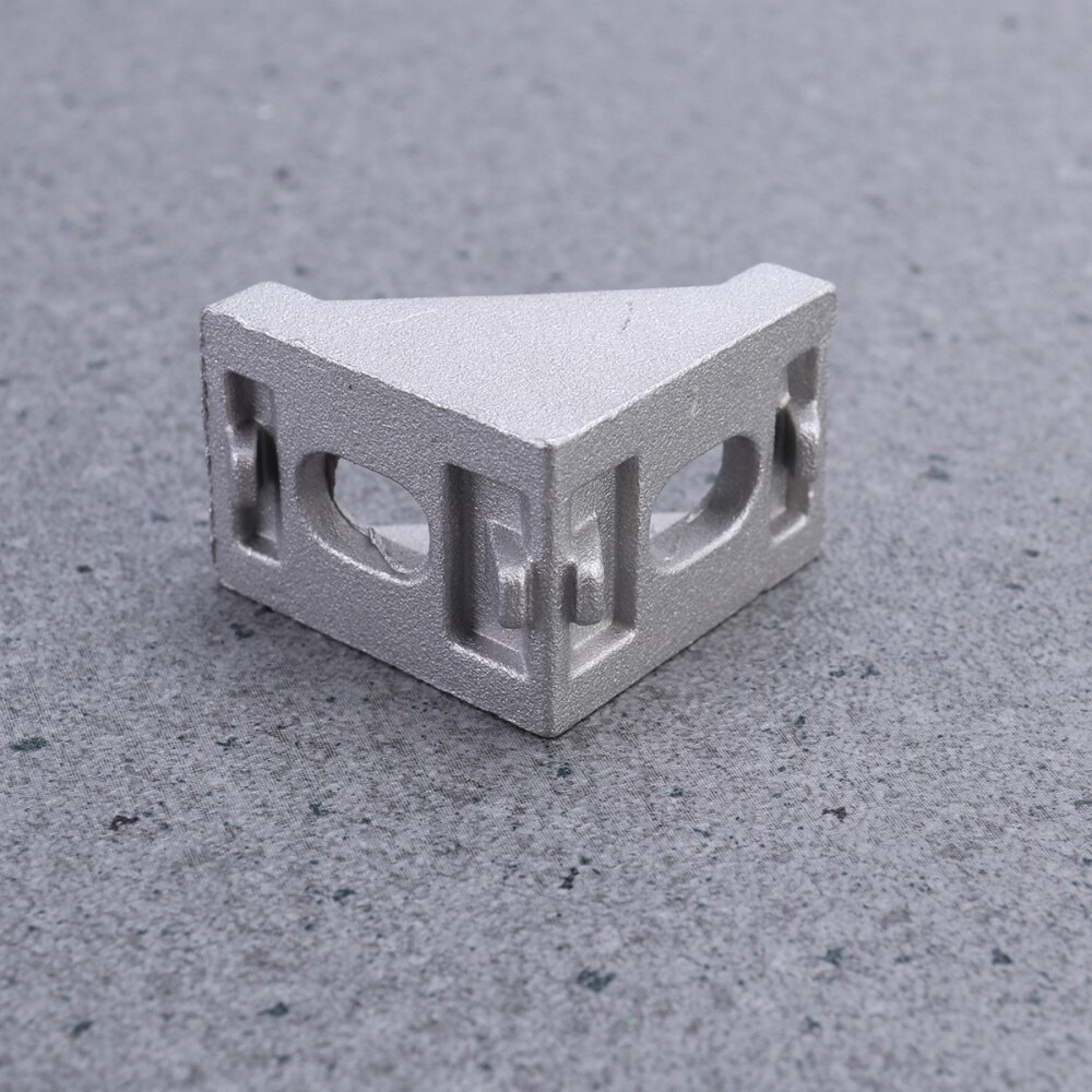 50Pcs Aluminium Hoek Beugel Joint Hoek Hoek Beugel Sluiting Voor T Slot Aluminium Extrusie Profiel