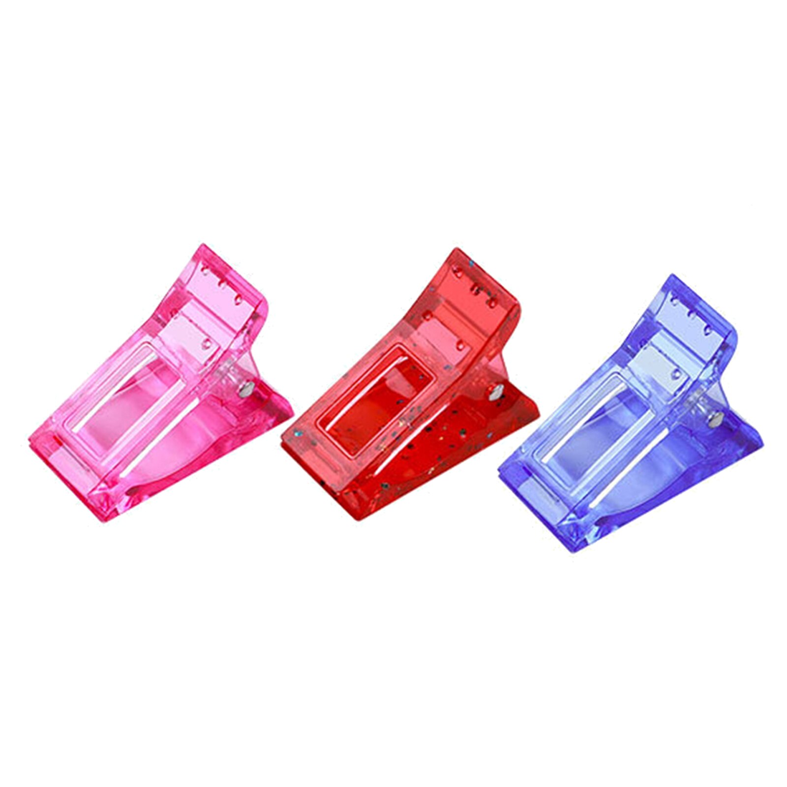 10 stücke Nagel Clips Kunststoff Nagel Kunst Kunst Nagel Feste Zubehör Verlängerung Multi-funktions Nagel Clips Clips
