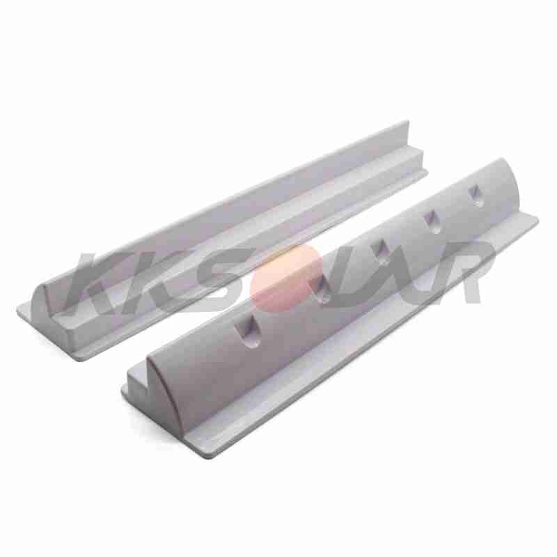 55CM ABS Solar Panel Mount System for Caravan Motor Home Solar Panel Mounting Brackets Roof Mount: white