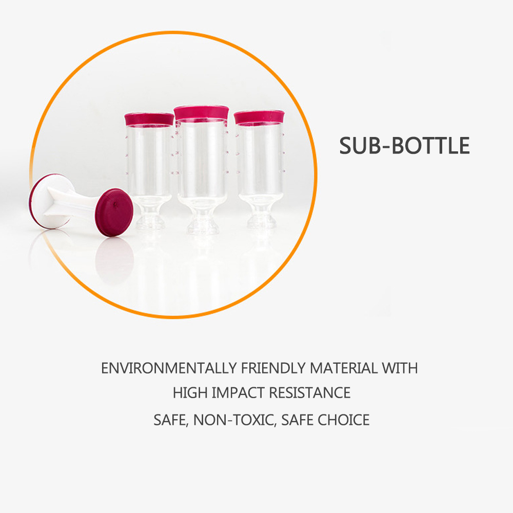 Baby Food Container Kids Fruit Puree Packing Machine Children Fresh Squeezed Fruit Juice Station Toddler Food Mashing Station