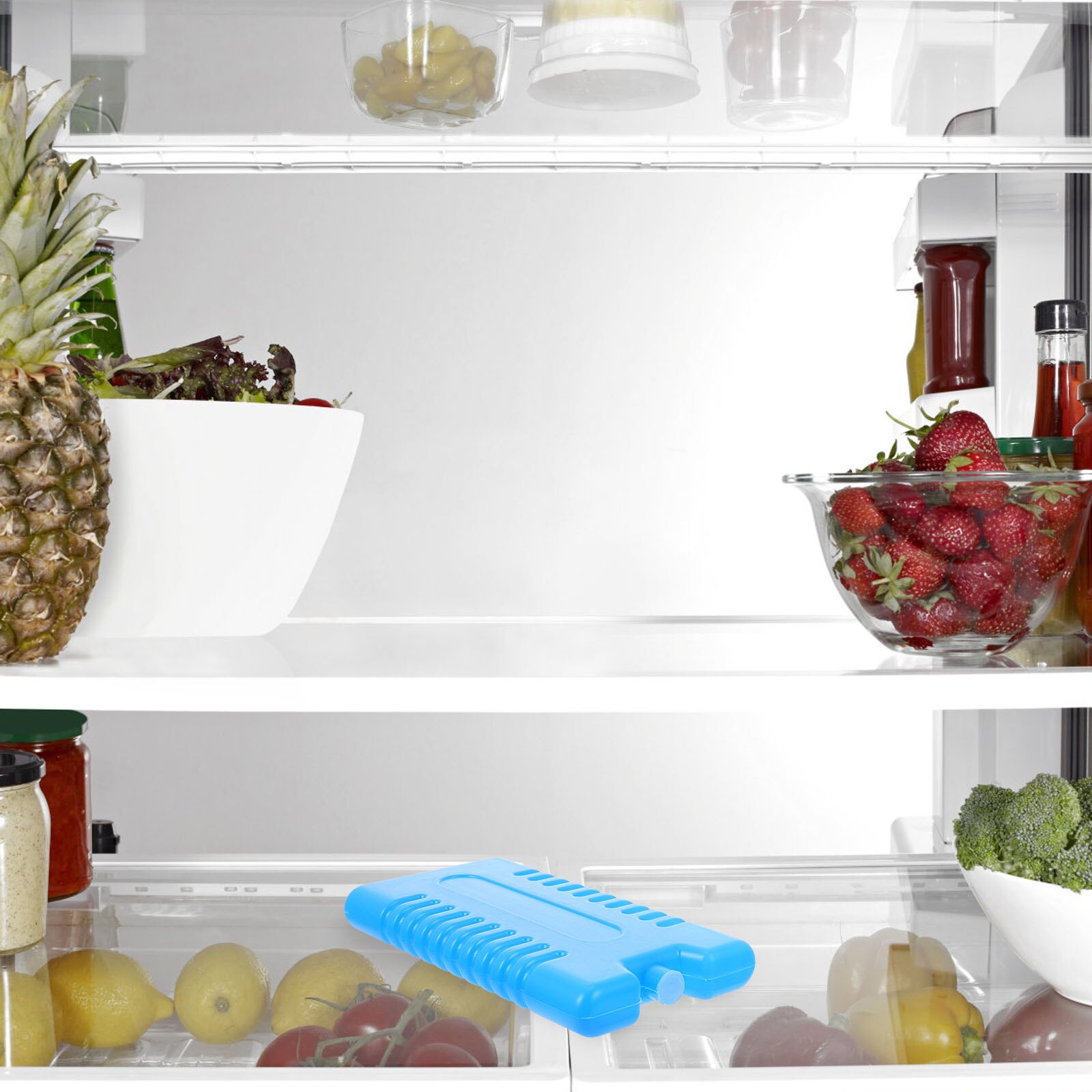 5Pcs Ice Cooling Packs Cooler Ice Case Freezer Ice Packs Freezer Ice Case for Home