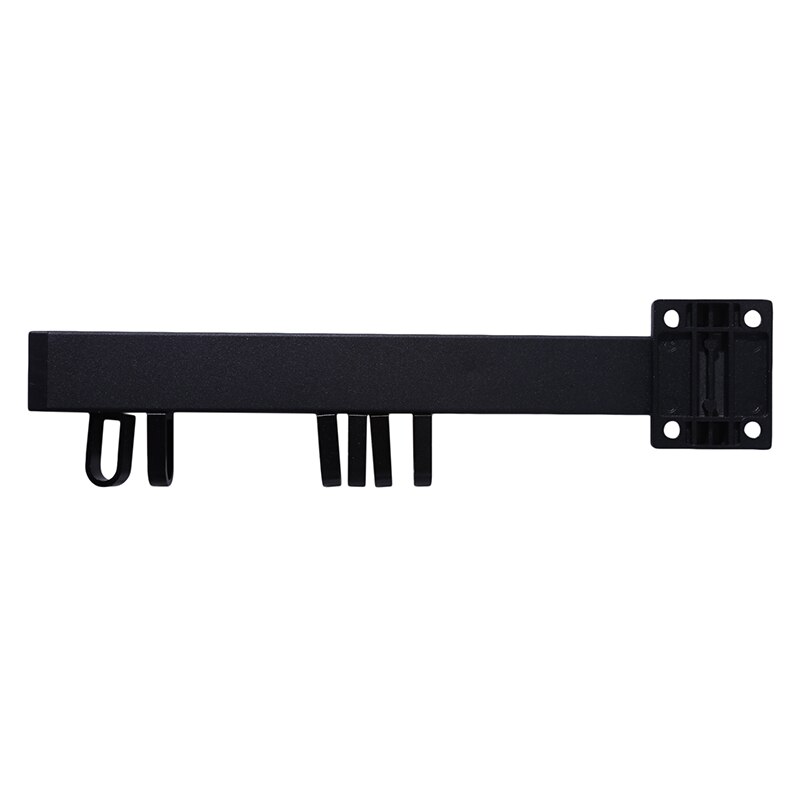 Retractable Clothes Rack Hanger Wall Mounted Foldable Indoor And Outdoor Aluminum Home Laundry Save Space Clothesline: Black 1