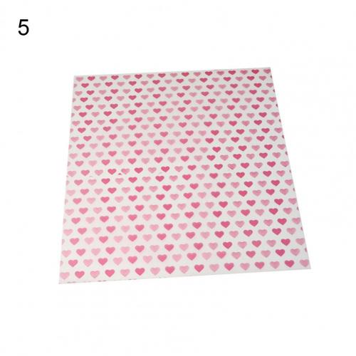Double-sided Printed Food Grade Hamburger Food Picnic Tissue for Cake: 5