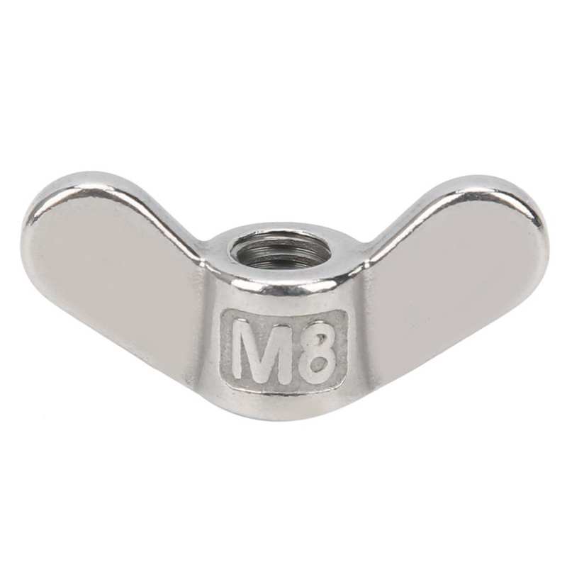 M8 Wing Nut Nuts 304 Stainless Steel Hardware Parts