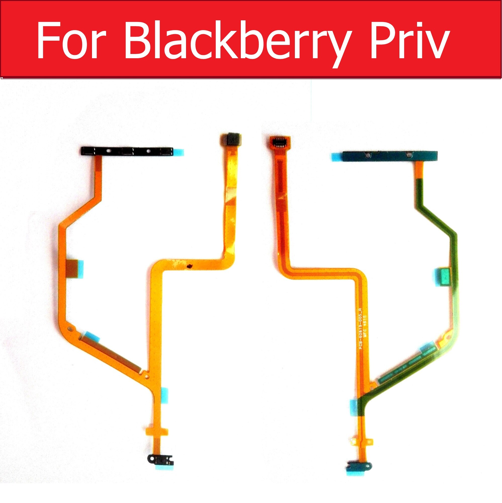 Câble de câble d'alimentation pour BlackBerry Priv venise Volume vers le bas et vers le haut câble de ruban flexible réparation de remplacement de bouton de clé latérale