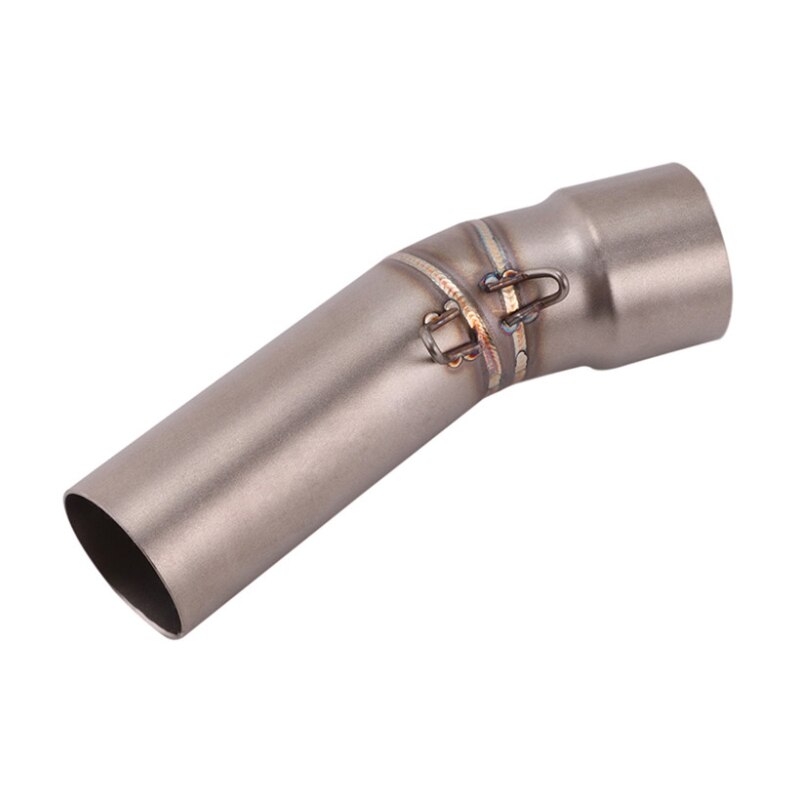 Voor Bmw F800GS F700GS F650GS Motorfiets Uitlaat Escape Bewerkt Titanium Legering Sluit Midden Link Pijp Zonder Uitlaat
