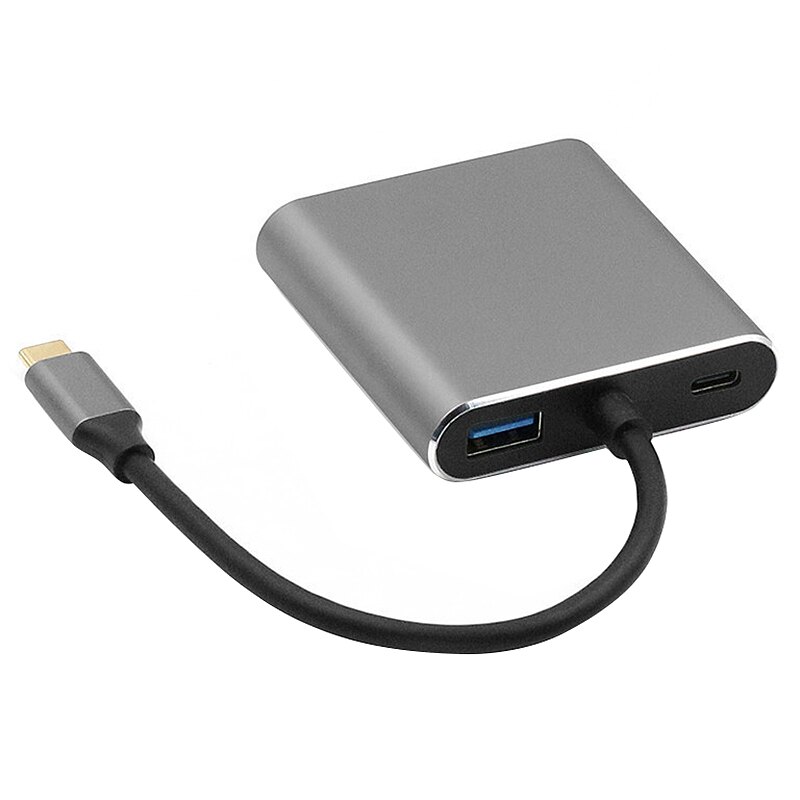 TIPO C a Doppio Adattatore HDMI 4K 3.0 PD Carica per Mac OS/Finestre/Dispositivo androide