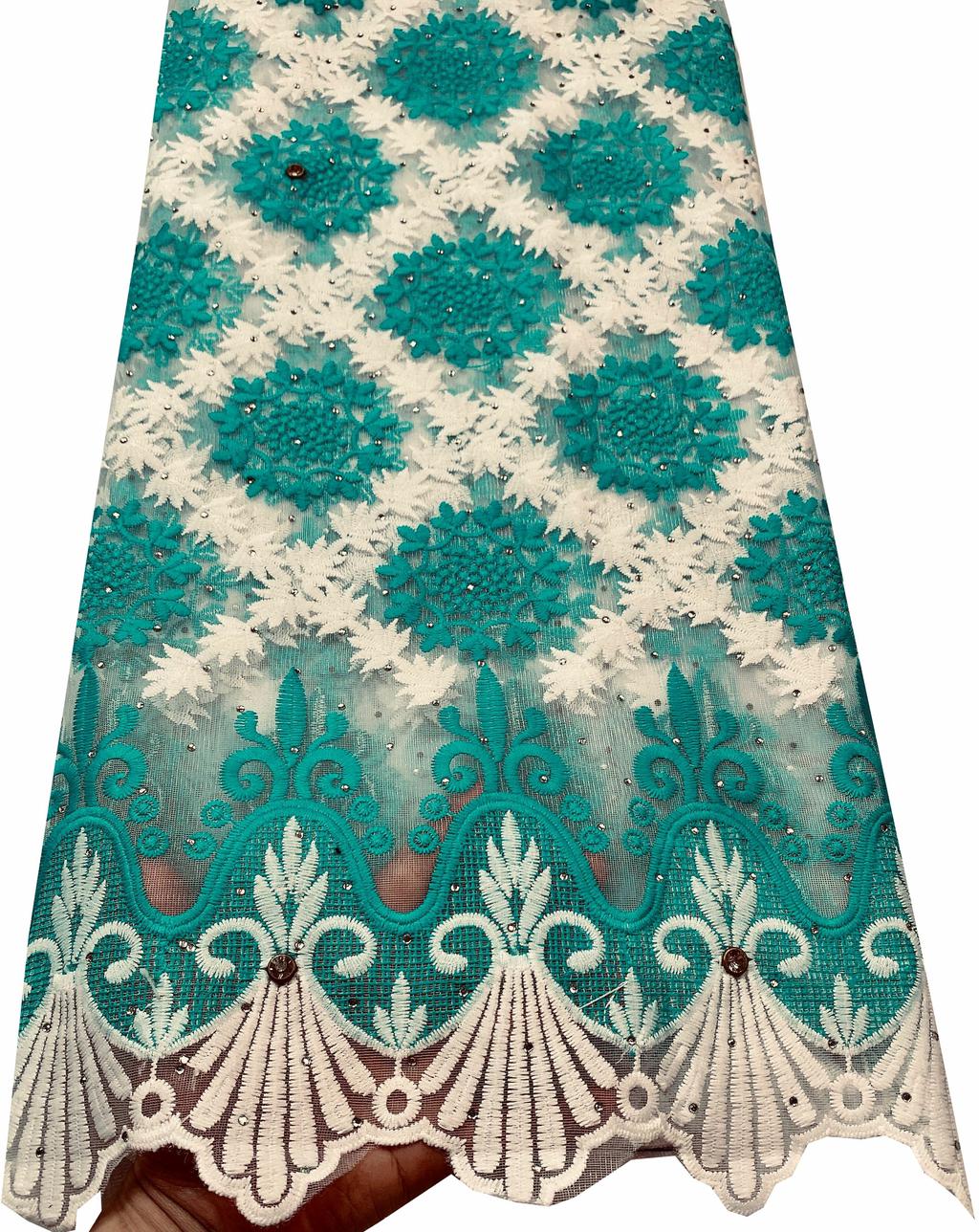 Commercio all&#39;ingrosso 2022 ultimo tessuto di pizzo netto francese africano con pietre 5Y. Tessuto di pizzo Tulle africano di alta qualità per matrimonio YLL3817