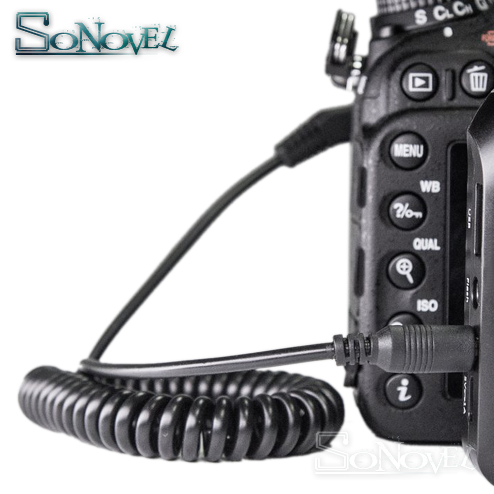 LS-2.5/N1 2.5mm/MC-30 Shutter Release Cord Cable for Nikon D850 D810a D800 D700 D500 D300s D5 D4 D4s for Yongnuo RF-603 RW-221