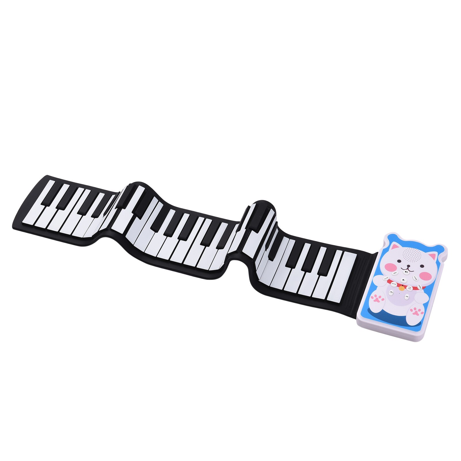 Piano électronique enroulable 49 touches 8 tons 6 démos fonction d'enregistrement haut-parleur intégré avec effet de Trill de soutien d'écho sortie 3.5mm