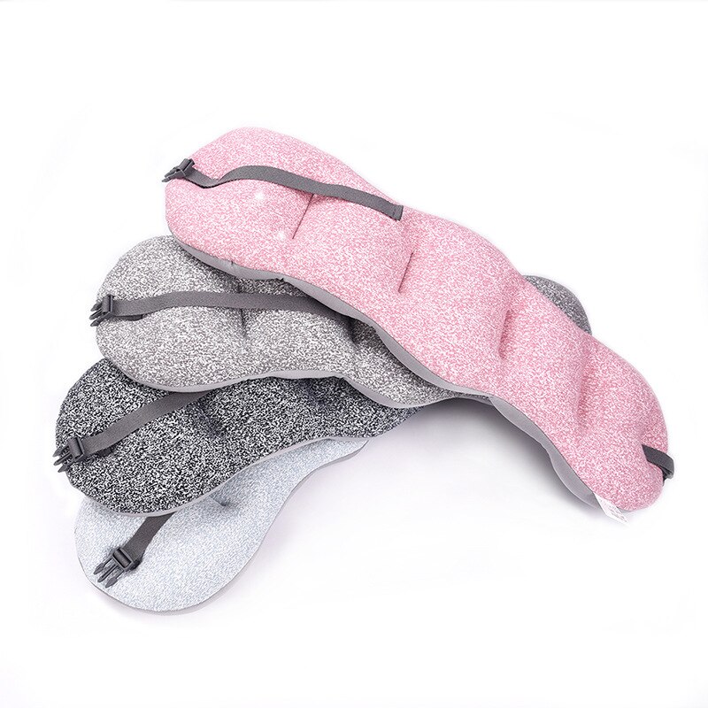 Coussin de cou pliable pour dormir en avion, voiture, bureau, Portable, forme Concave, accessoires de voyage