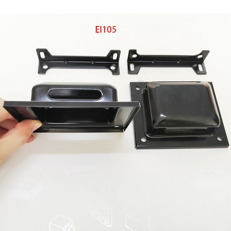 2 Pcs Transformer Cover Shields EI86/96/105/114 End Bells Shrouds Thickening Iron Side Top Protective Lids Inductor Accessories: EI105