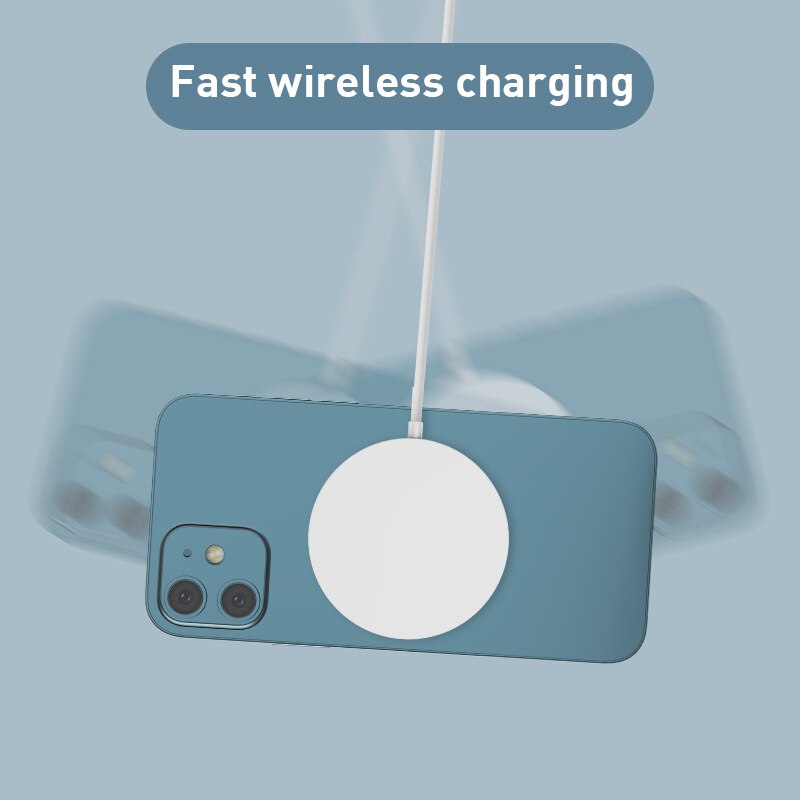 Chargeur magnétique sans fil 15W, coussinet de charge rapide à Induction, pour IPhone 12, 12Pro, 12 ProMax, Samsung, Xiaomi