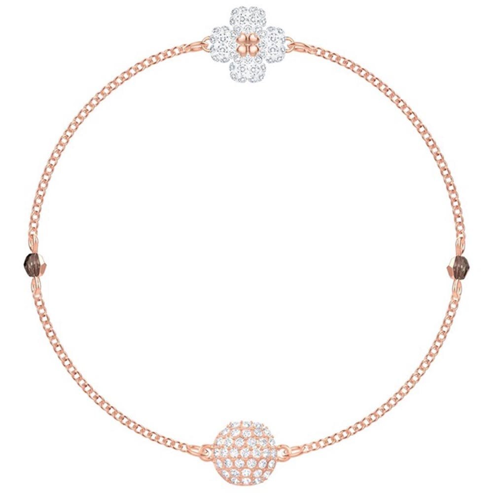 Armband met verborgen magneetsluiting en verenbloemen, verstelbare ketting: 1