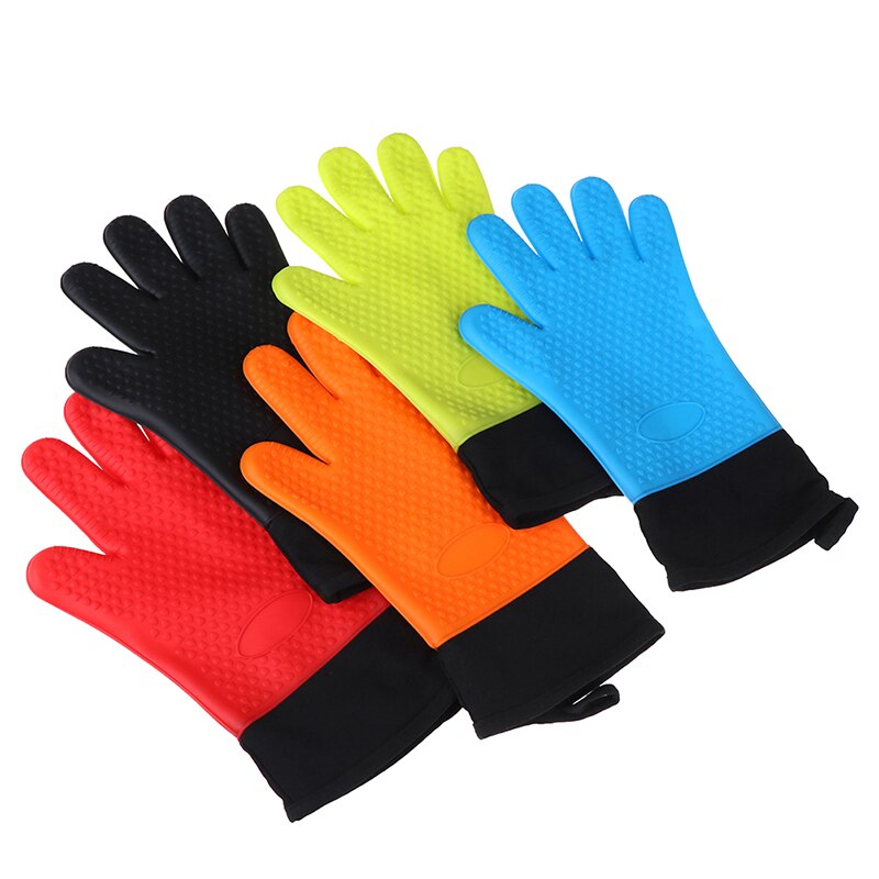 Siliconen handschoenen keuken hittebestendige handschoenen temperatuurbestendige handschoenen koken bakken bbq oven handschoenen keukenaccessoires