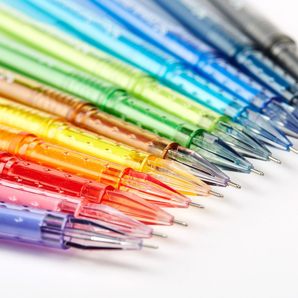 Office Gel PenPen Refill Rod 0.5mm Blue Black Ink Magic Ballpoint Pen Shool Writing Supplies Stationery