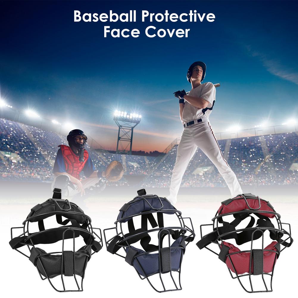 Multifunktionale Baseball Gesicht Abdeckung Breite Vision Alle Altersgruppen Leichte Softball Teeball Baseball Gesicht Schutz Maske