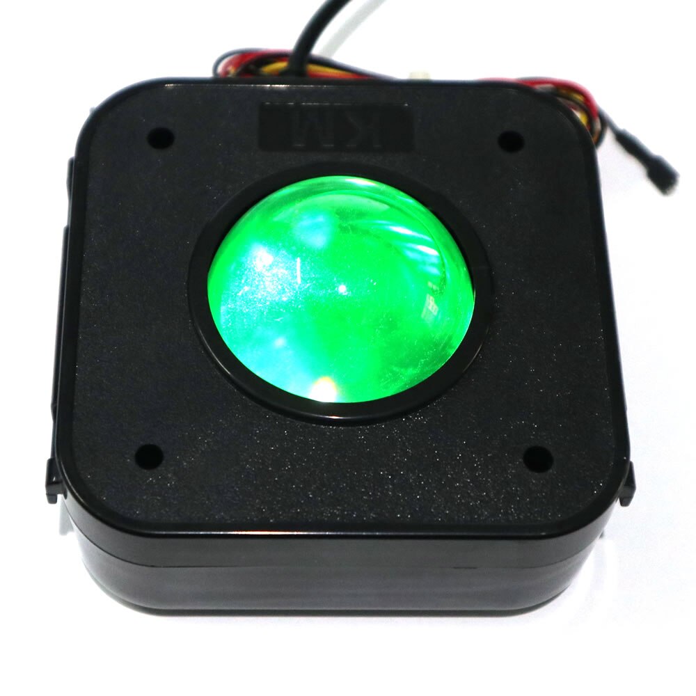 USB Arcade Game Trackball Mouse illuminato LED rotondo 4.5cm viti connettore USB