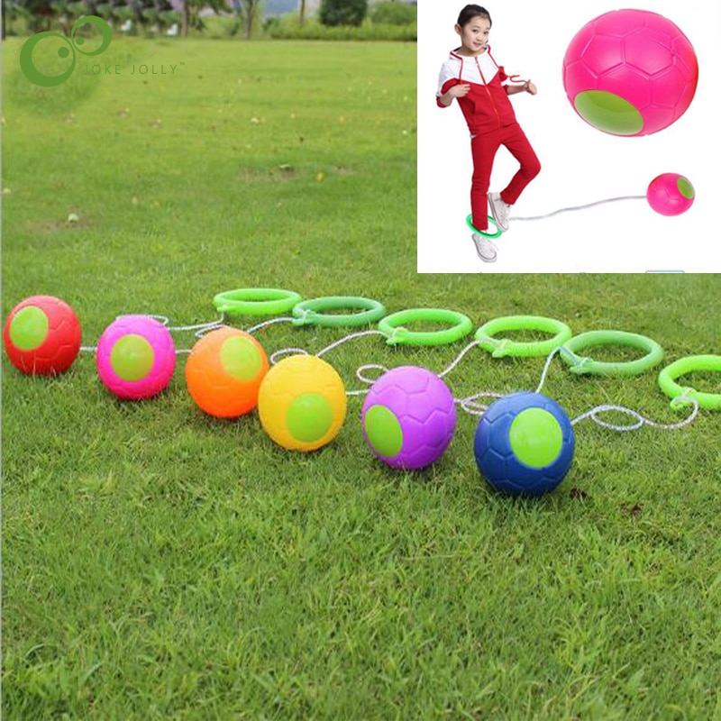 1 Pcs Kip Bal Outdoor Fun Speelgoed Bal Klassieke Skipping Speelgoed Oefening Coördinatie En Evenwicht Hop Sprong Speeltuin Kan Speelgoed bal Zxh