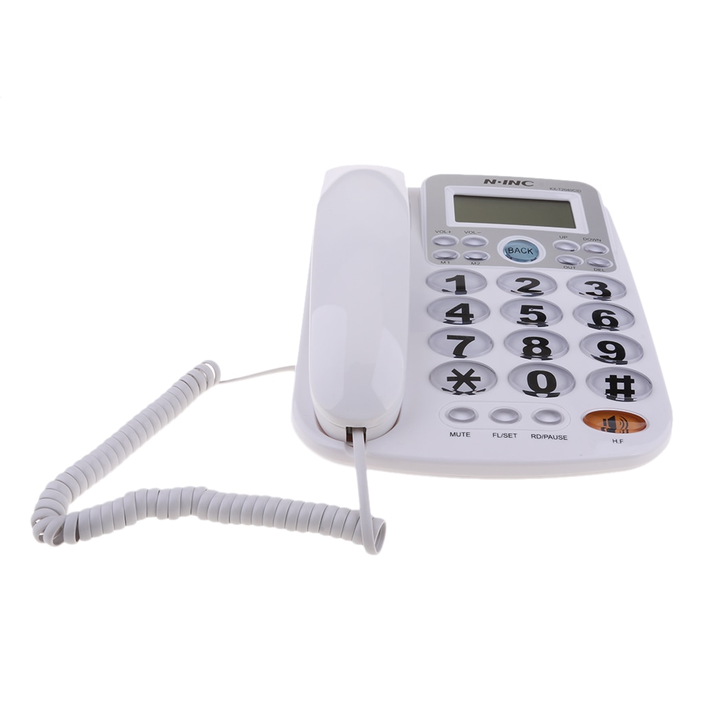 Universal Corded Landline Phone Home Office Business Desk Telephone