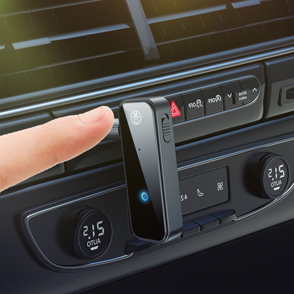 5.0 Receiver Transmitter 2 In 1 C28 Wireless Adapter 3.5mm Jack For Car Music Audio Receiver Aux Headphone Handsfree