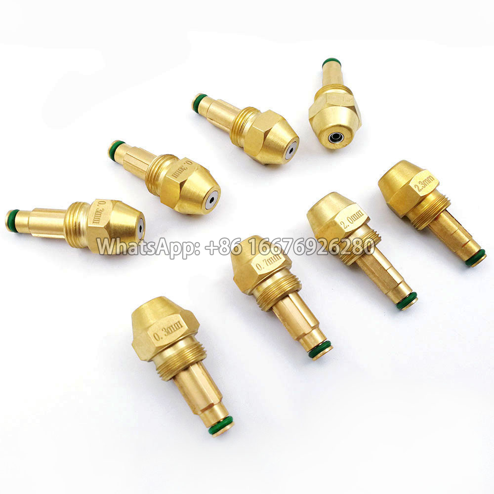 Waste Oil Burner Nozzle Oil Mist Nozzle Air Atomizing Nozzle Oil Burner Jet Siphon Full Cone Oil Nozzle Burner
