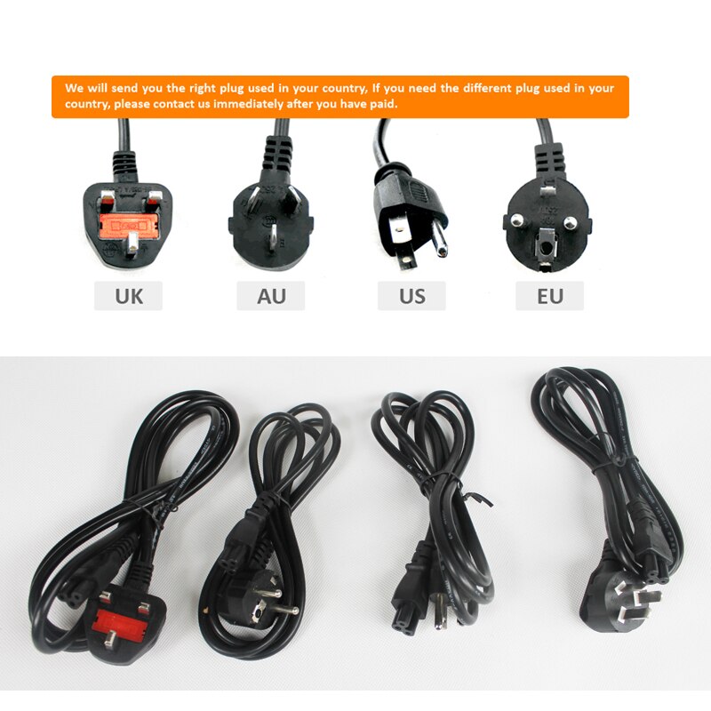 40W AC Adapter Laptop Charger For ASUS Eee PC 1018 1018P 1005HAG 1015 1015PED 1015T 1015B 1025CE 1025C 1201N F0754 Power Supply