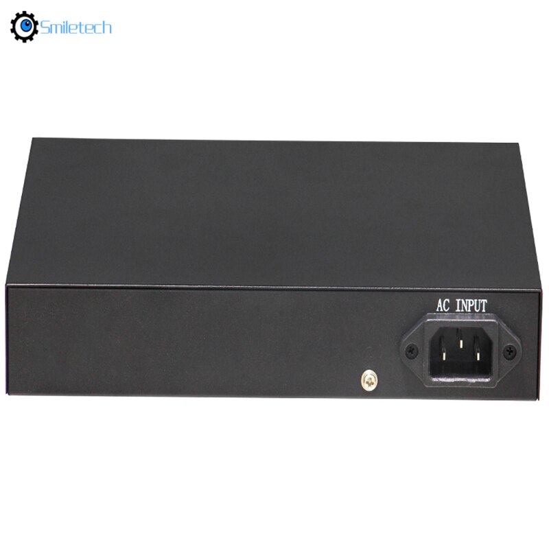 100 Mbps Gigabit Hybrid POE Switch 150W 100Mbps POE switch 2 Gigabit Ethernet 52V2.88A PoE power up to 15.4W/30W for each PoE