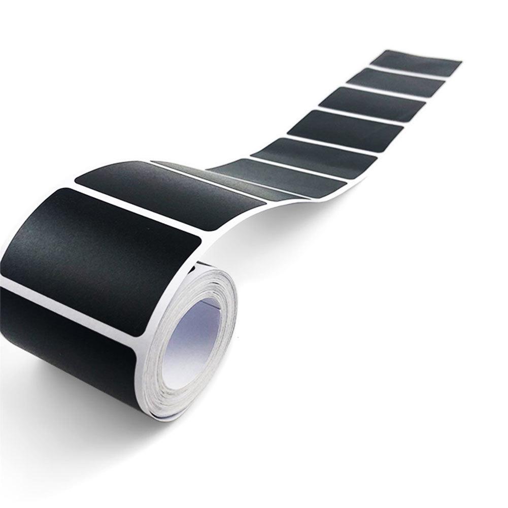Étiquettes tableau noir étiquettes effaçables auto-adhésif pot étiquette autocollants parfait pour cuisine pots à épices bouteille 120 pièces/rouleau # CW