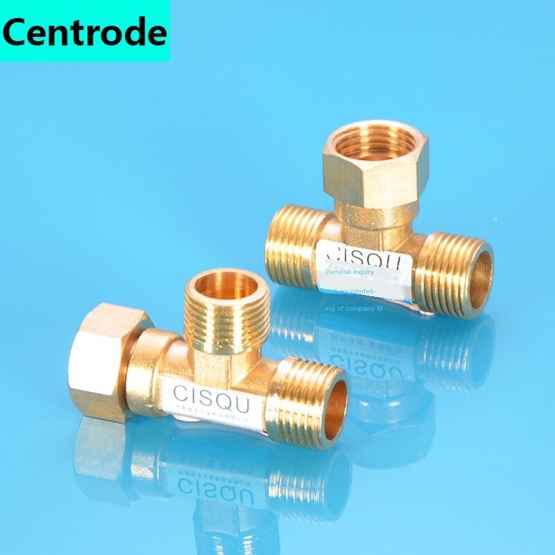 3/4IN, All Copper Fittings,1/2IN Thread, Three Links, Three Inner Ribbons, Inside and Outside