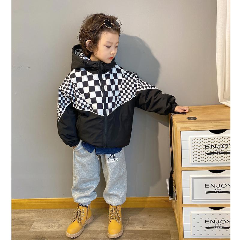 WenVen Heren Winter Windjack Gedikte Katoen Jas Militair Groen Small