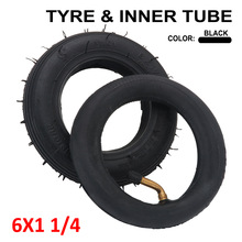 Motorsykkel 6*1 1/4 6 tommers ytterrør ytterdekk til oppblåsynge rullestol pneumatisk gass elektrisk scooter 6 x 1 1/4