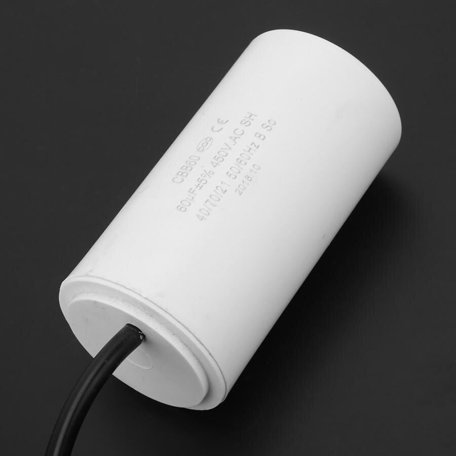 Condensateur 450V 60uf ESR | Condensateur pour appareil électrique domestique, condensateur à moteur 0.2 V 60uf