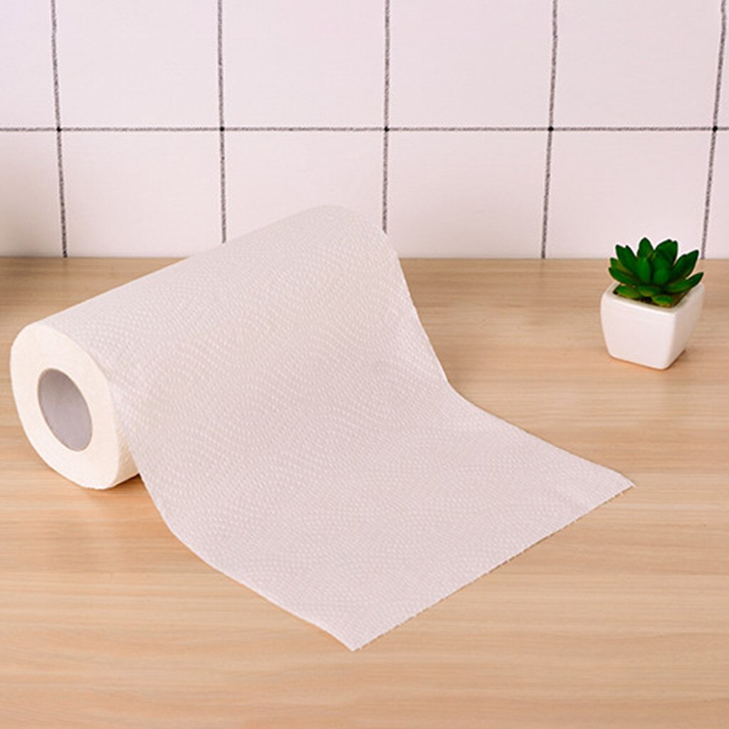 Kitchen Thick Paper Towel Oil Absorbing Cooking Paper Towel Home Table Washing Towels Tableware Bowl Spoon Cleaning Tools