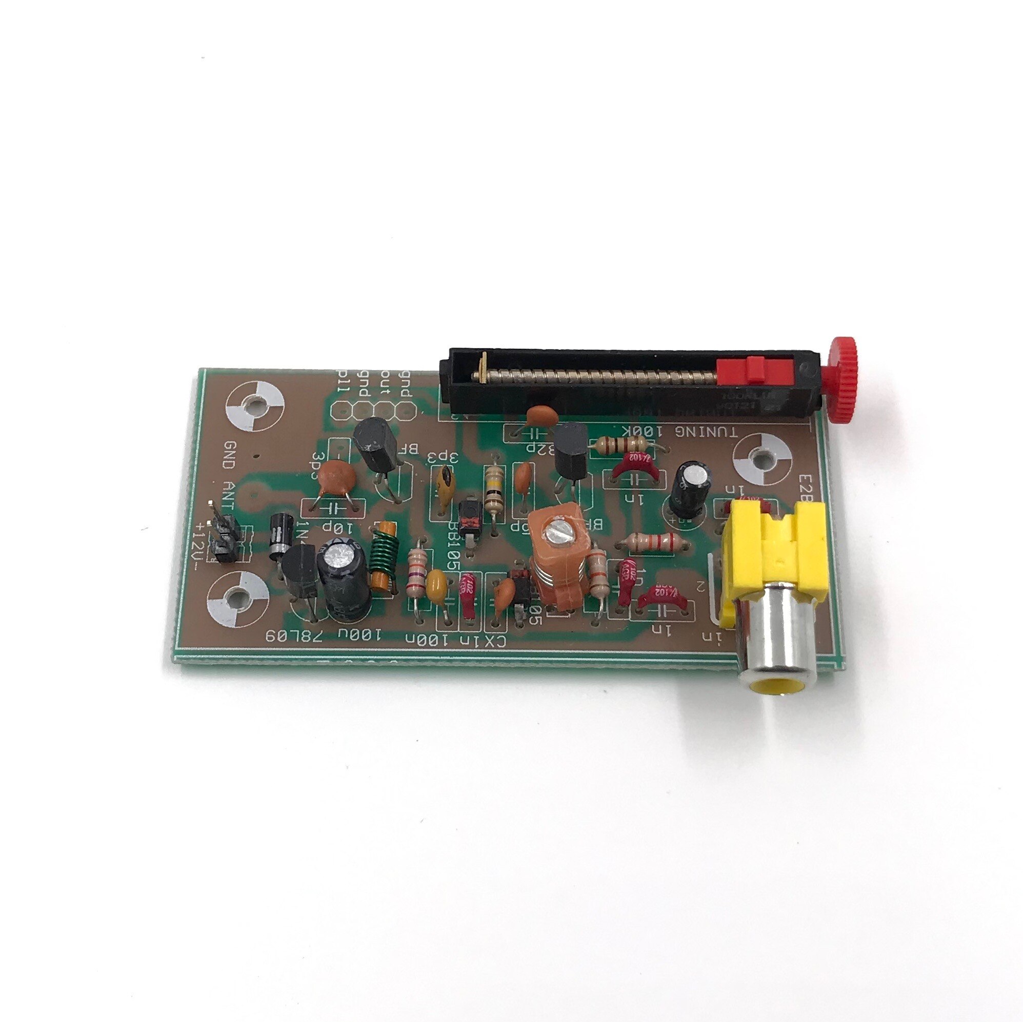 FM Radio Transmitter Circuit Board 200mW Tuner 87Mhz 108Mhz Channel Tuned Broadcast Mono RF Amplifier High Frequency Antenna